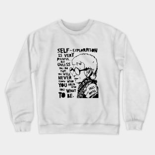 Iris Apfel Self Exploration Crewneck Sweatshirt